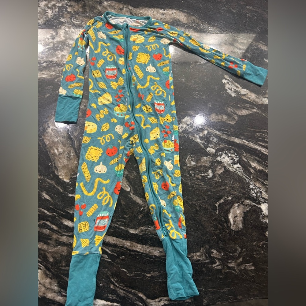Little Sleepies pasta pajamas